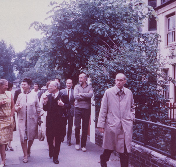 Group walking 1966