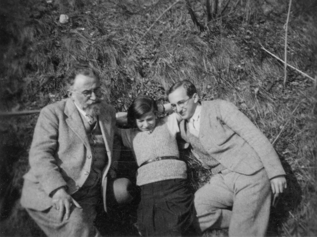 Ismar Freund and children