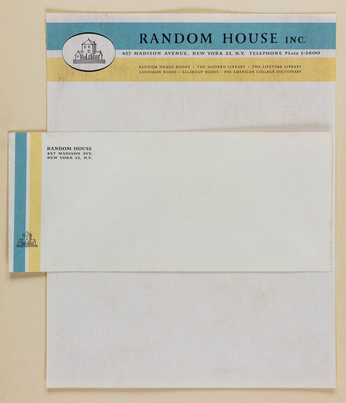 Random House stationery