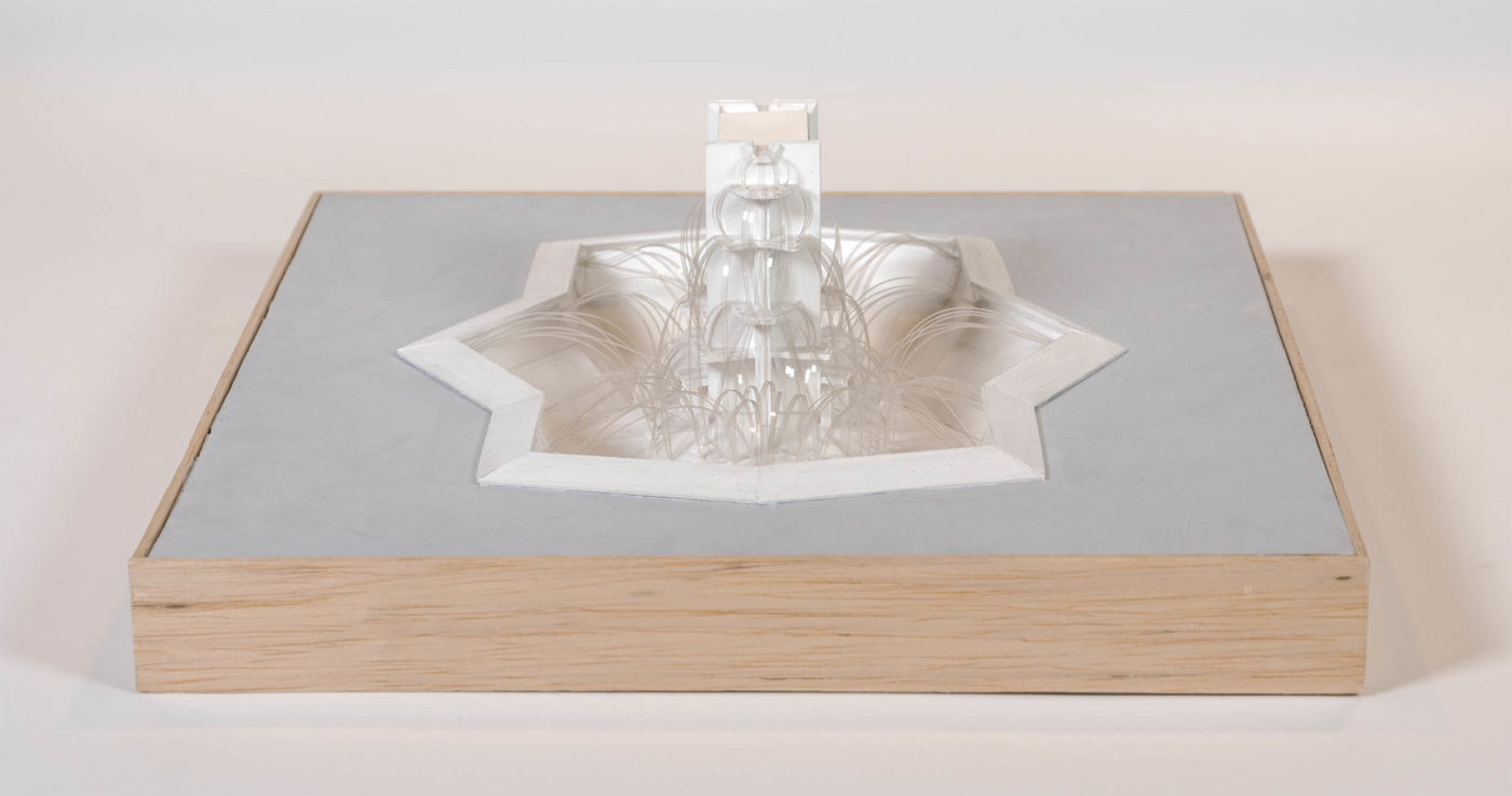 Model for a fountain