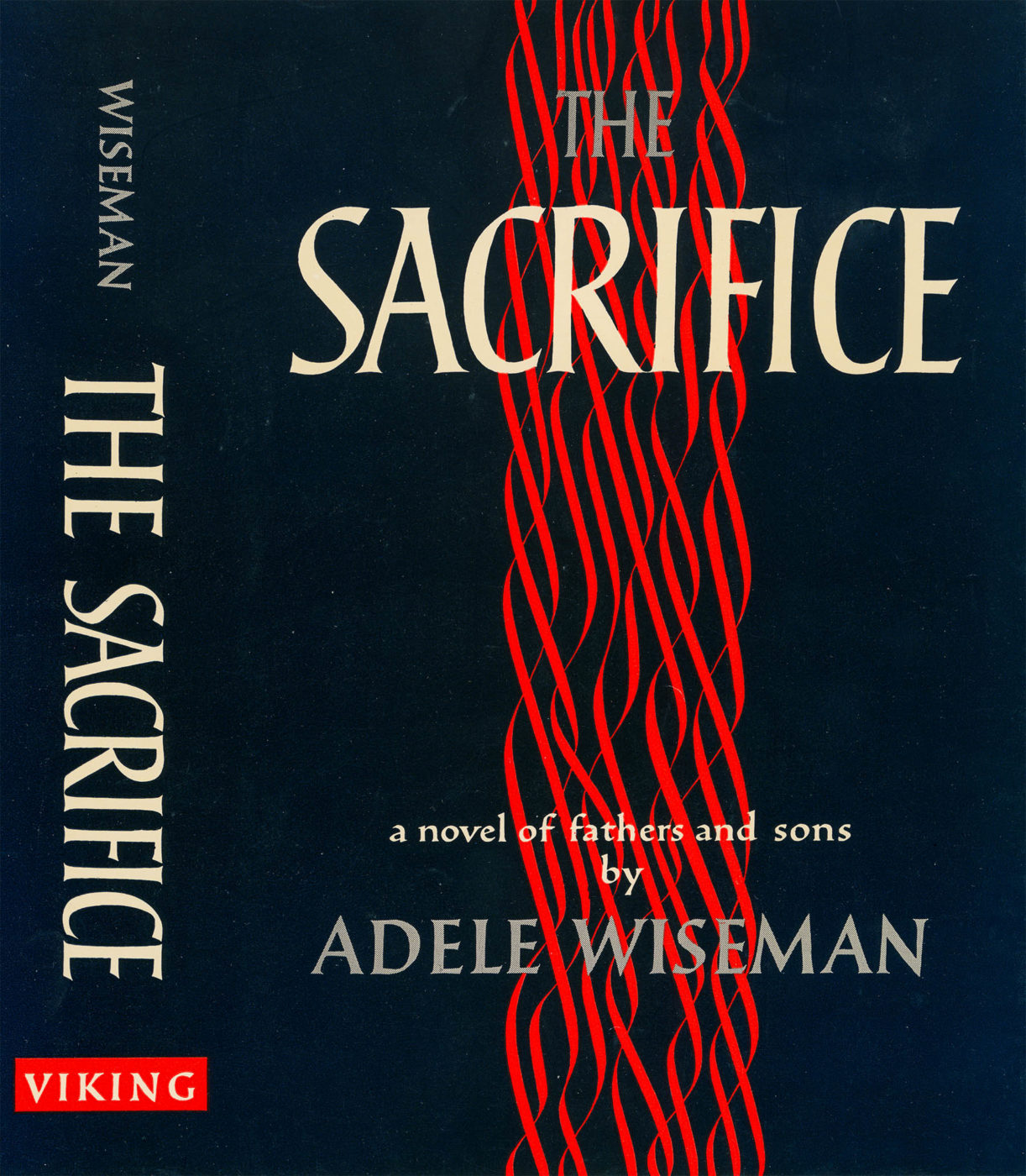 Dust jacket for The Sacrifice