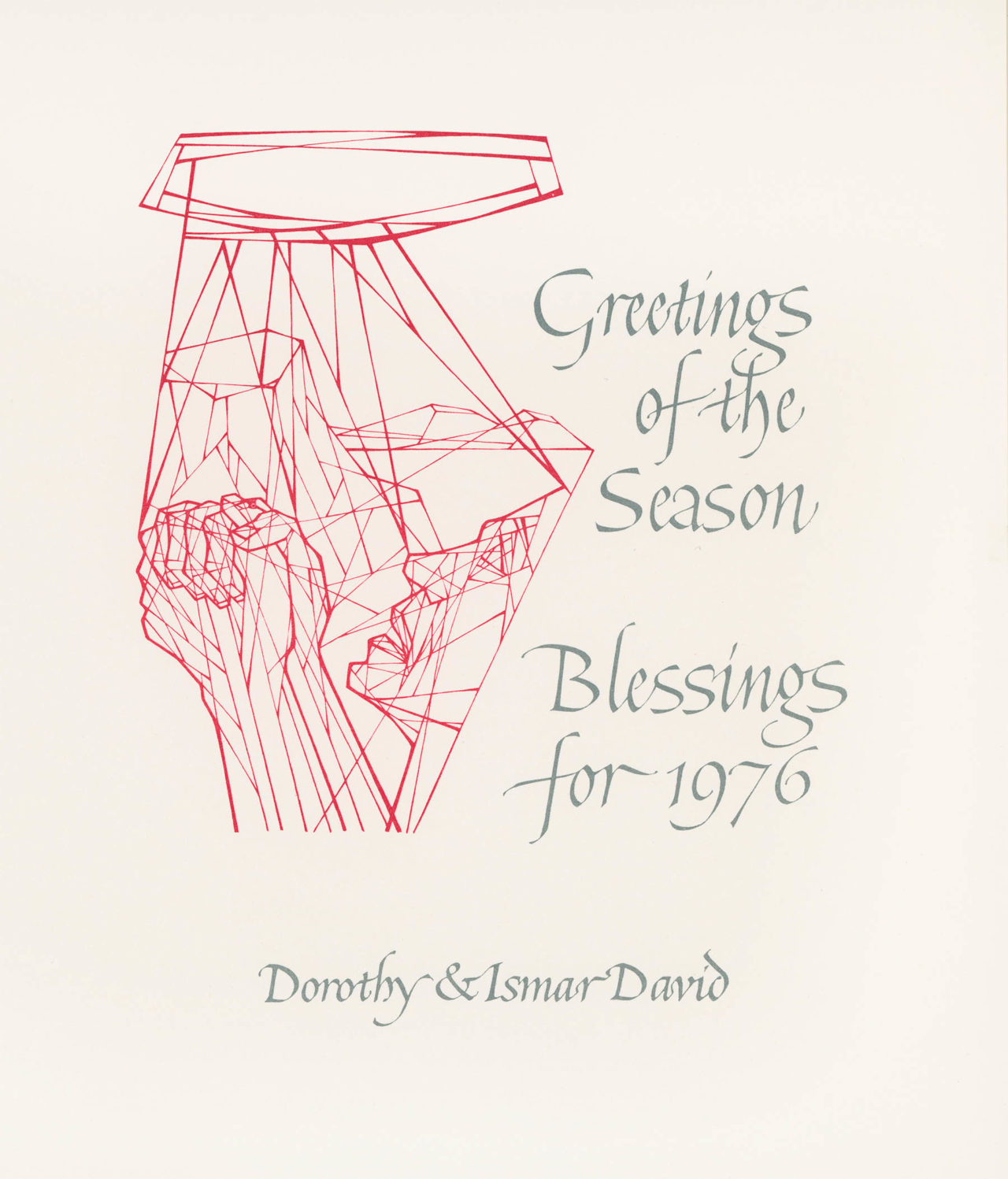 Greeting card 1976