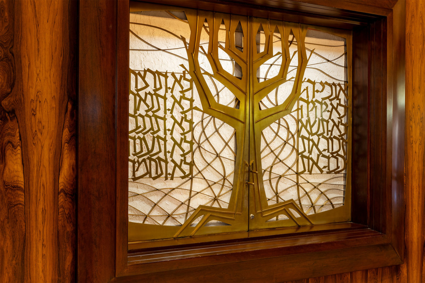 Aron haKodesh in Temple Sholom