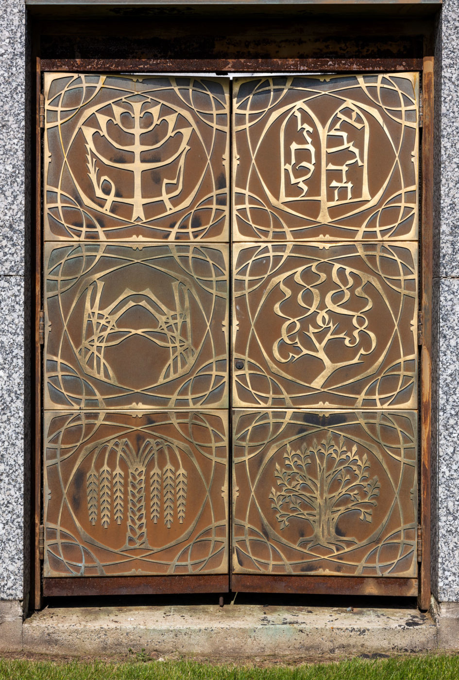 Mausoleum doors