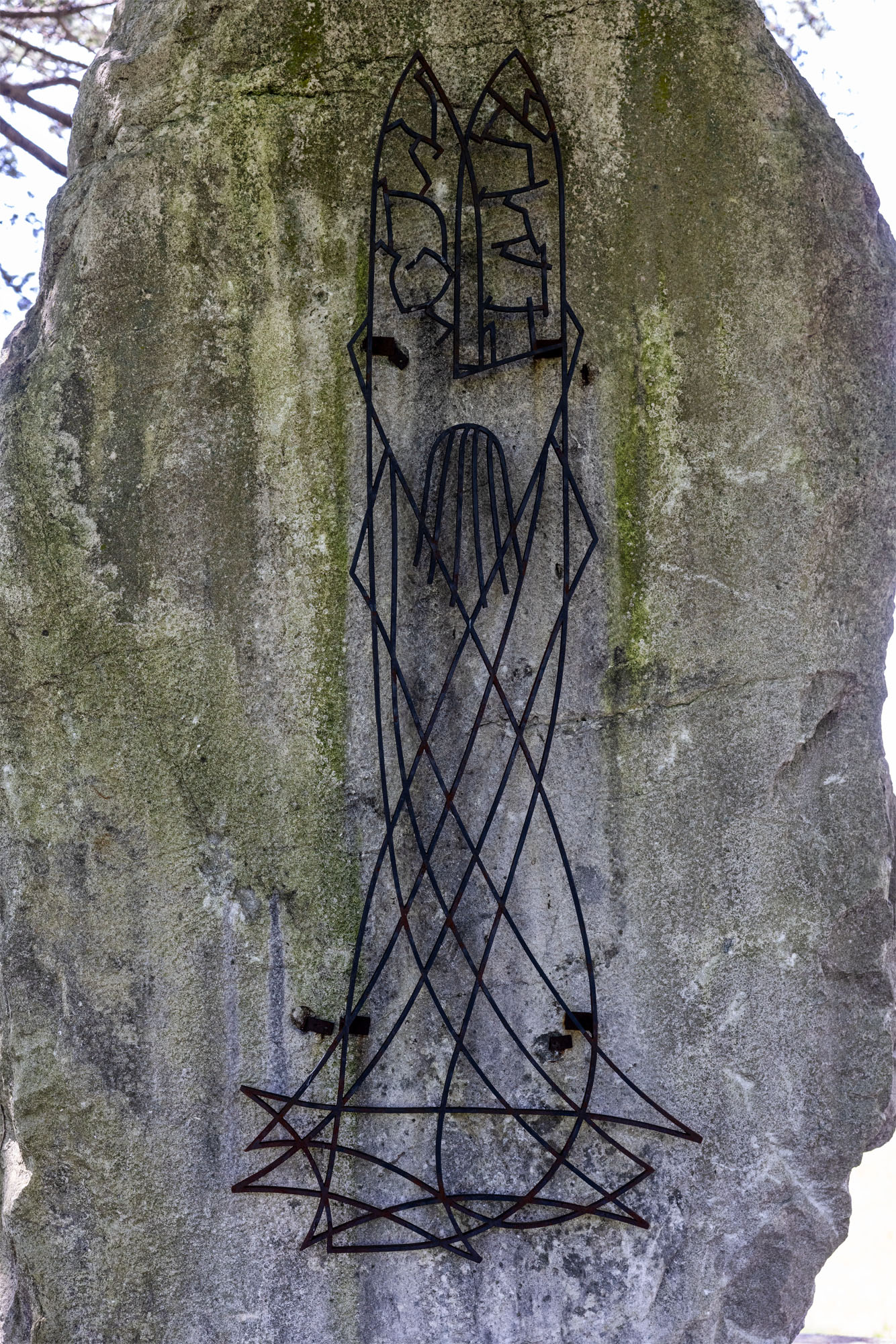 Wrought iron Moses