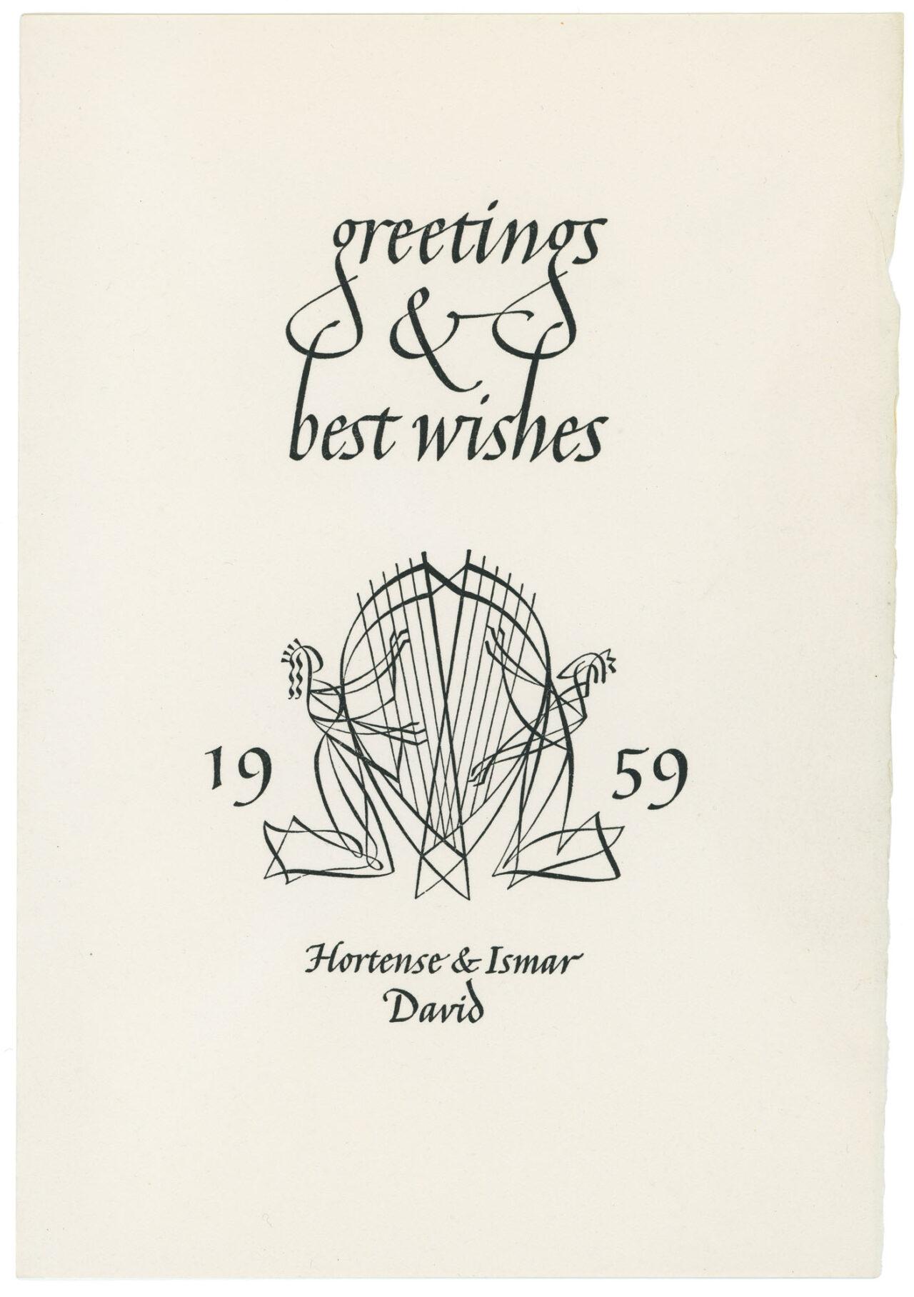 Season’s greeting card