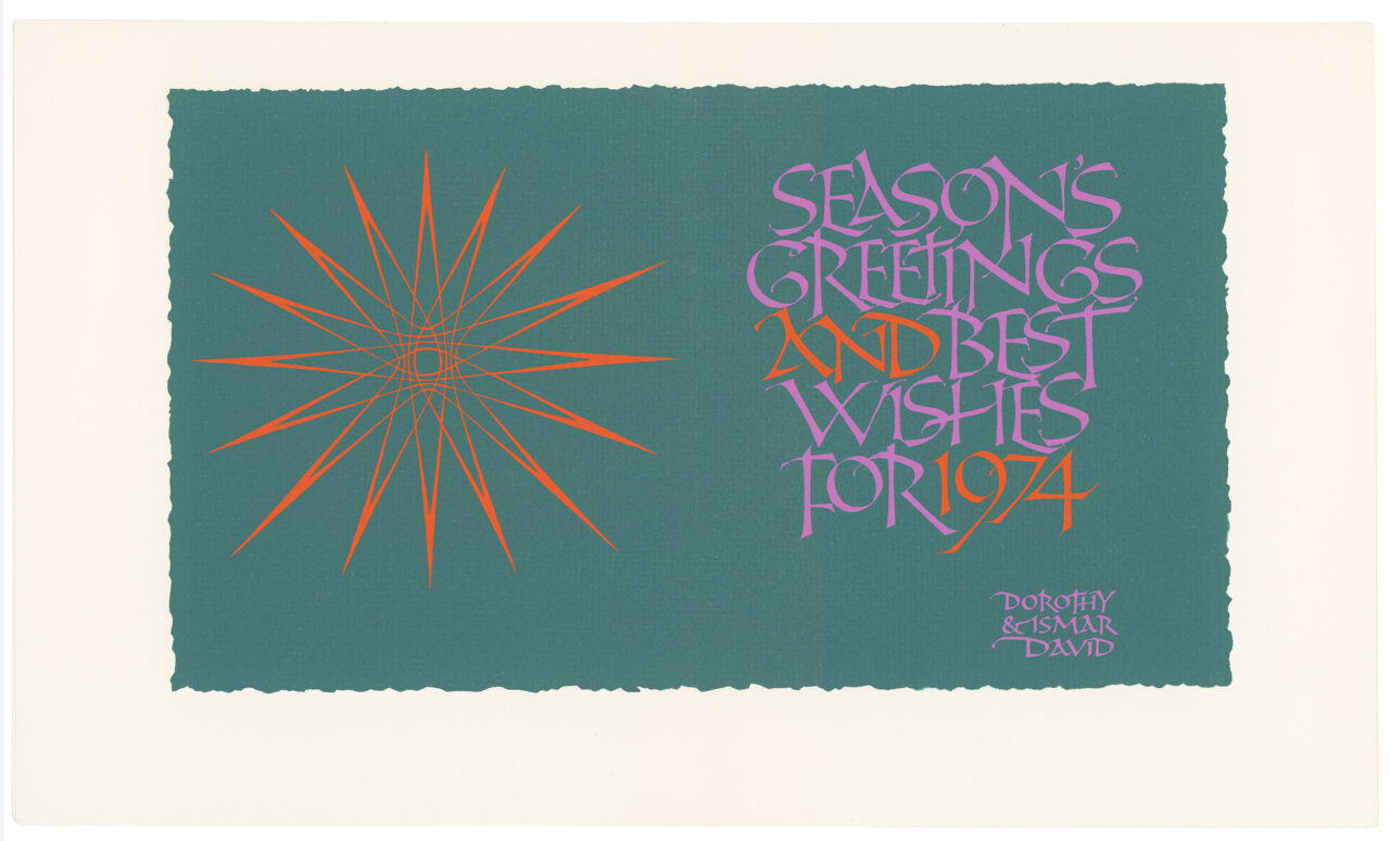 Season’s greeting card