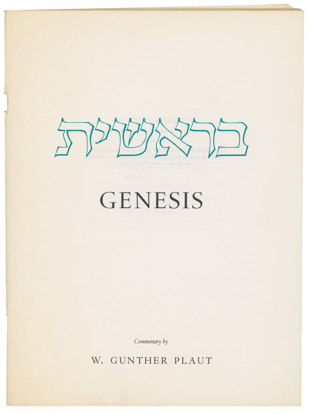 Pardes Torah Genesis